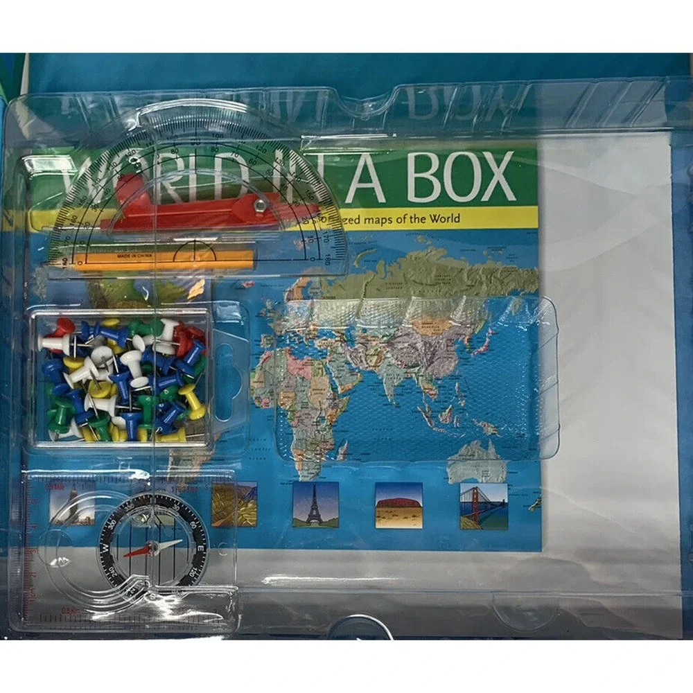 World In A Box Create Your Own Personalized Maps North America‎ Ed Geography